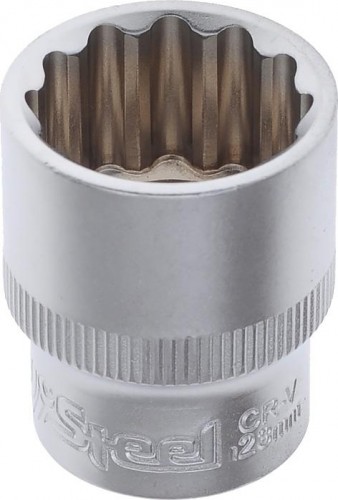 Головка двенадцатигранная с посадкой 1/2" AV Steel AV-521023 23 мм