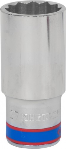 Головка двенадцатигранная с посадкой 1/2" KING TONY 423027 27 мм 423027M
