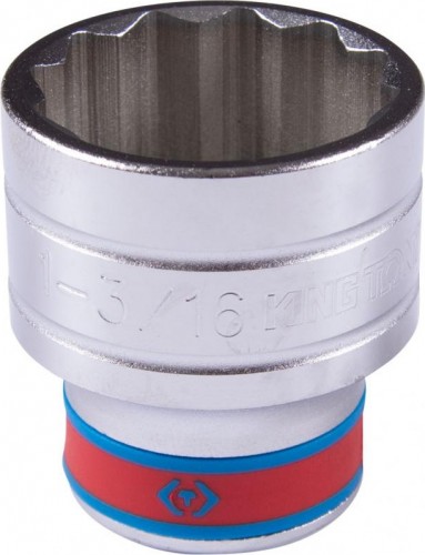 Головка двенадцатигранная с посадкой 1/2" KING TONY 433038S 1-3/16"