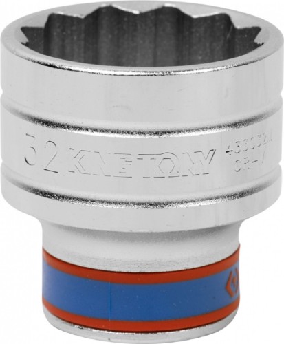 Головка двенадцатигранная с посадкой 1/2" KING TONY 433032M 32 мм