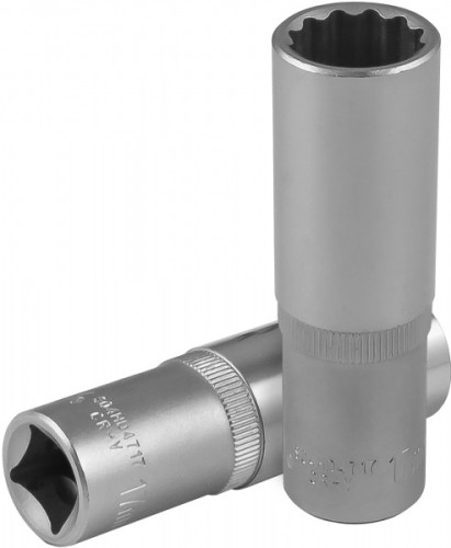 Головка двенадцатигранная с посадкой 1/2" JONNESWAY S04HD4717 глубокая 17 мм 049066