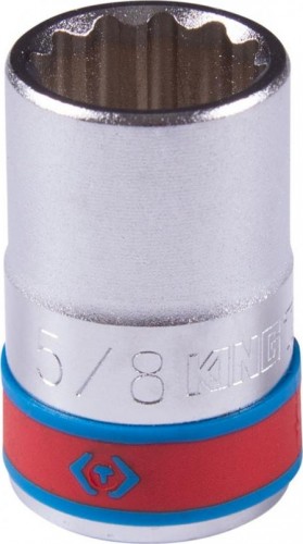 Головка двенадцатигранная с посадкой 1/2" KING TONY 433020S 5/8"