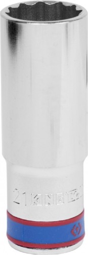 Головка двенадцатигранная с посадкой 1/2" KING TONY 423021 21 мм 423021M