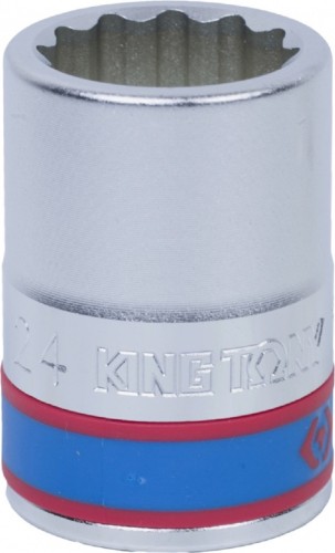 Головка двенадцатигранная с посадкой 3/4" KING TONY 633024М 24 мм 633024M