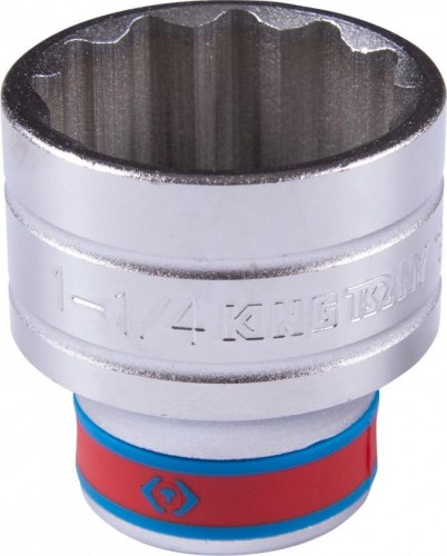 Головка двенадцатигранная с посадкой 1/2" KING TONY 433040S 1-1/4"