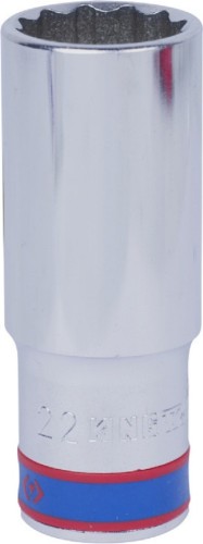 Головка двенадцатигранная с посадкой 3/8" KING TONY 323022M 22 мм глубокая