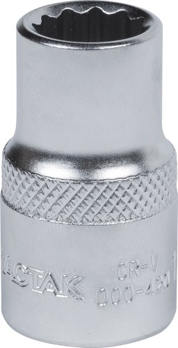Головка двенадцатигранная с посадкой 1/2" МАСТАК 000-42009 09 мм