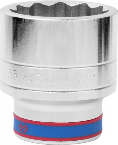 Головка двенадцатигранная с посадкой 1" KING TONY 833055M 55 мм