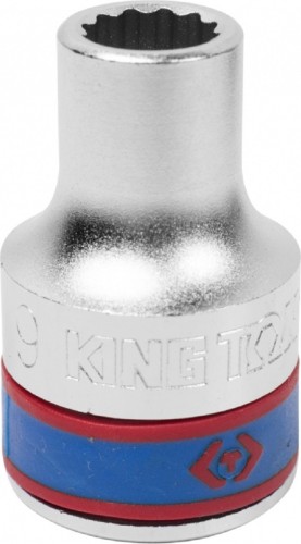 Головка двенадцатигранная с посадкой 1/2" KING TONY 433009M 9 мм