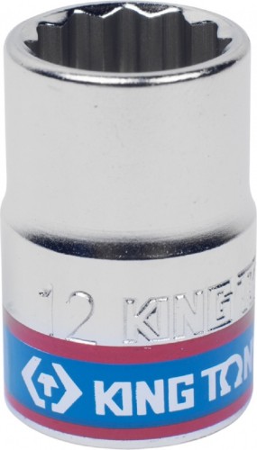 Головка двенадцатигранная с посадкой 3/8" KING TONY 333012М 12 мм 333012M