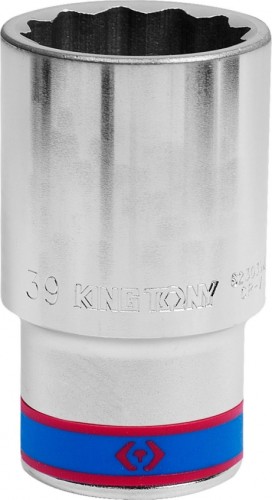 Головка двенадцатигранная с посадкой 3/4" KING TONY 623039M глубокая 39 мм
