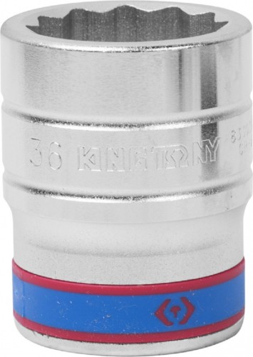 Головка двенадцатигранная с посадкой 1" KING TONY 833036M 36 мм