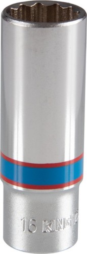 Головка двенадцатигранная с посадкой 3/8" KING TONY 323016M 16 мм глубокая