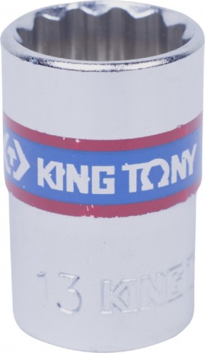 Головка двенадцатигранная с посадкой 3/8" KING TONY 333013М 13 мм 333013M
