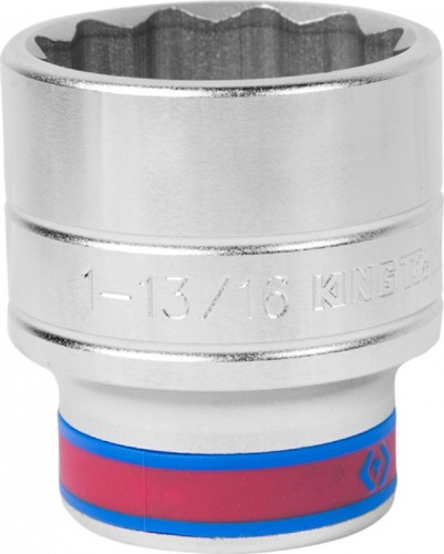 Головка двенадцатигранная с посадкой 3/4" KING TONY 633058S 1-13/16"