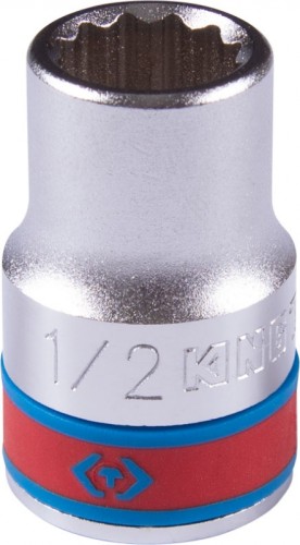 Головка двенадцатигранная с посадкой 1/2" KING TONY 433016S стандартная 1/2", дюймовая