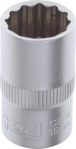 Головка двенадцатигранная с посадкой 1/2" AV Steel AV-521016 16 мм