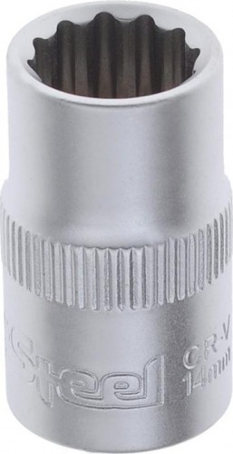Головка двенадцатигранная с посадкой 1/2" AV Steel AV-521014 14 мм