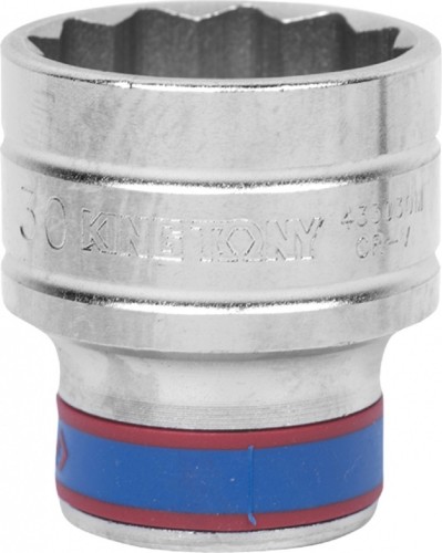 Головка двенадцатигранная с посадкой 1/2" KING TONY 433030M 30 мм