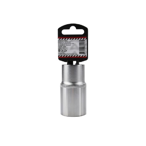 Головка двенадцатигранная с посадкой 1/2" ARNEZI R0310132 32 мм, удлиненная L=77 мм - изображение 2