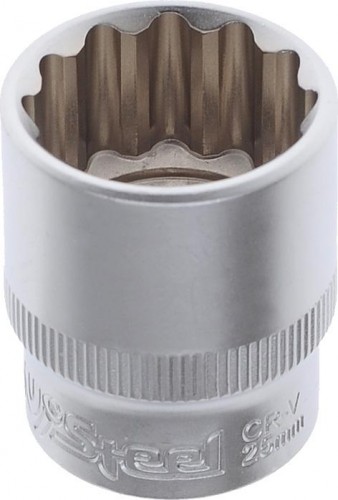 Головка двенадцатигранная с посадкой 1/2" AV Steel AV-521025 25 мм