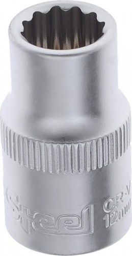 Головка двенадцатигранная с посадкой 1/2" AV Steel AV-521012 12 мм