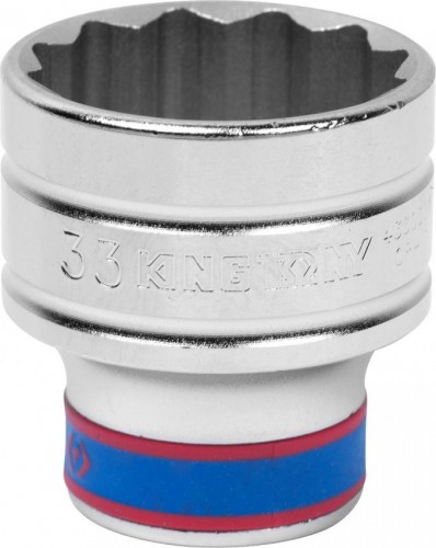 Головка двенадцатигранная с посадкой 1/2" KING TONY 433034M 34 мм