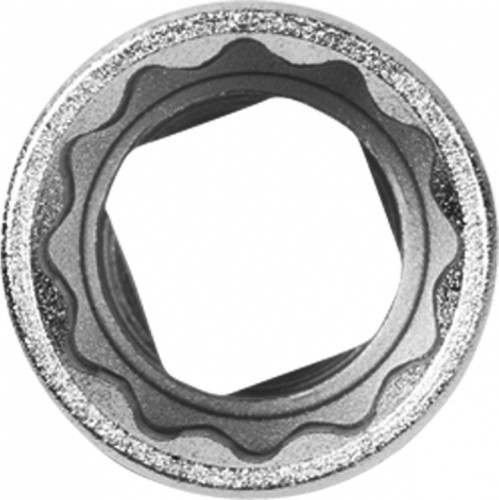 Головка двенадцатигранная с посадкой 1/2" KING TONY 433021M 21 мм - изображение 2