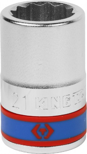 Головка двенадцатигранная с посадкой 3/4" KING TONY 633021M 21 мм