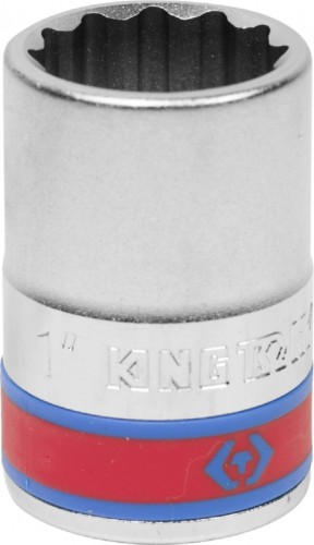 Головка двенадцатигранная с посадкой 3/4" KING TONY 633032S 1"