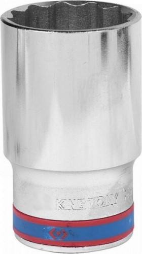 Головка двенадцатигранная с посадкой 1/2" KING TONY 12-гранная 1/2", 34 мм глубокая 423034M