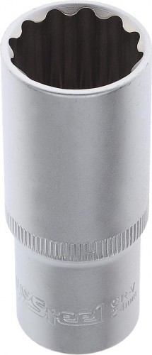 Головка двенадцатигранная с посадкой 1/2" AV Steel AV-521224 24 мм глубокая