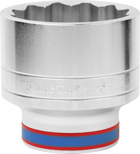 Головка двенадцатигранная с посадкой 1" KING TONY 833075M 75 мм