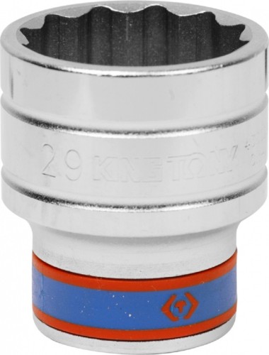 Головка двенадцатигранная с посадкой 1/2" KING TONY 433028M 28 мм
