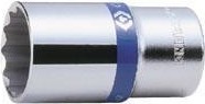 Головка двенадцатигранная с посадкой 1/2" KING TONY 423009 9 мм 423009M