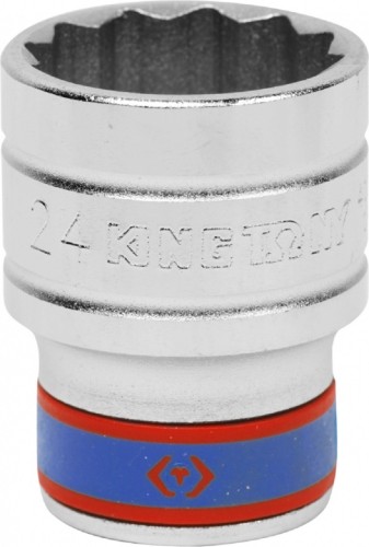 Головка двенадцатигранная с посадкой 1/2" KING TONY 433024M 24 мм