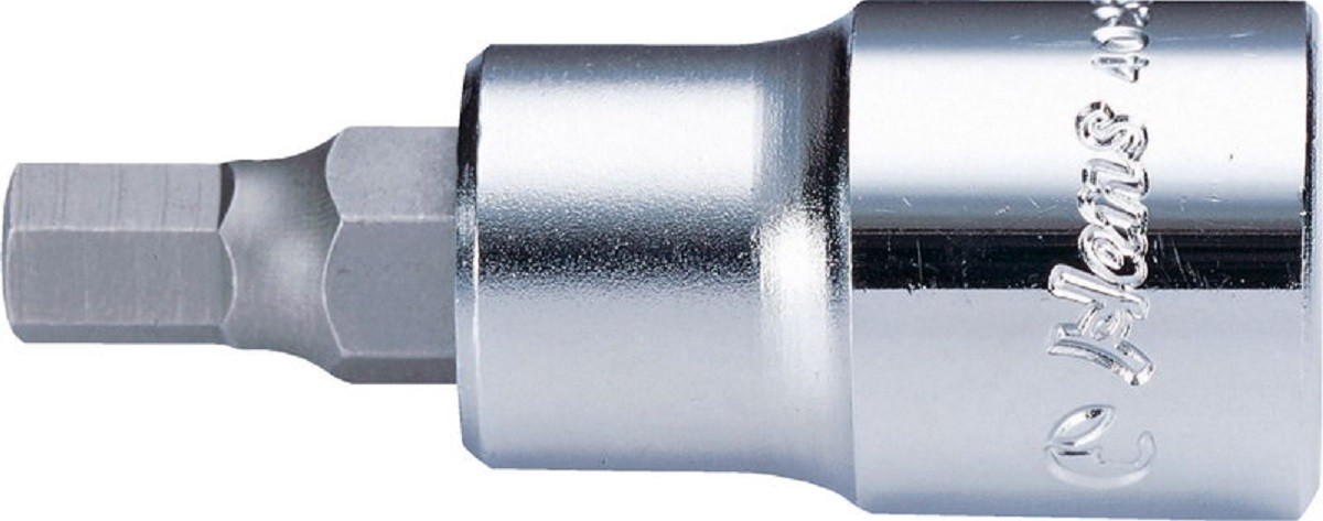 Головка HEX 1/4" HANS 2026M04 короткая торцевая 4 мм