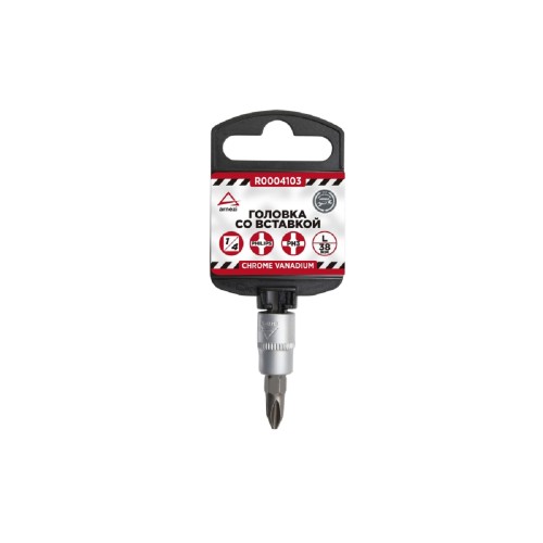 Головка PHILLIPS ARNEZI R0004103 1/4" со вставкой PH3 L=38