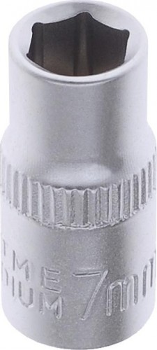 Головка шестигранная с посадкой 1/4" AV Steel AV-500007 7,0 мм