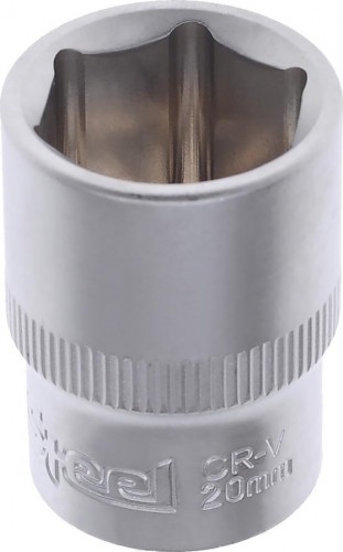 Головка шестигранная с посадкой 1/2" AV Steel AV-520020 20 мм