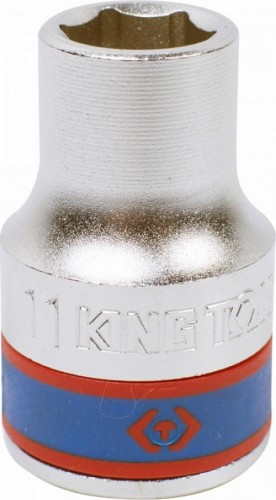 Головка шестигранная с посадкой 1/2" KING TONY 433511М 11 мм 433511M