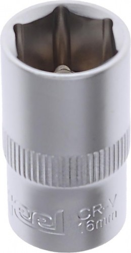 Головка шестигранная с посадкой 1/2" AV Steel AV-520016 16 мм