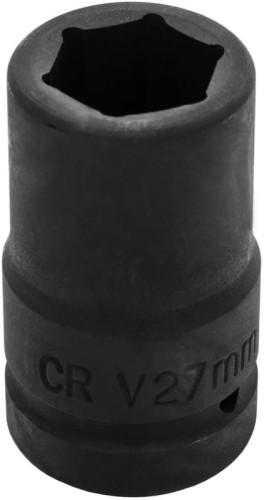 Головка шестигранная с посадкой 1" AV Steel AV-921146 для УКМ, 27 мм