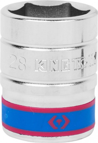 Головка шестигранная с посадкой 3/4" KING TONY 633528M 28 мм