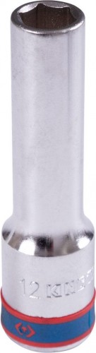 Головка шестигранная с посадкой 1/2" KING TONY 424512M 12 мм глубокая