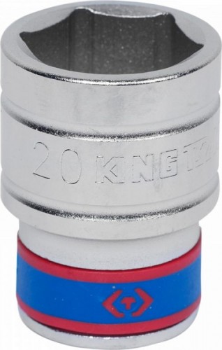 Головка шестигранная с посадкой 1/2" KING TONY 433520М 20 мм 433520M