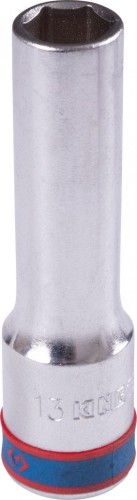 Головка шестигранная с посадкой 1/2" KING TONY 424513M 13 мм глубокая