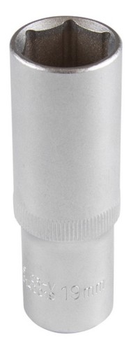 Головка шестигранная с посадкой 1/2" AFFIX AF00140019 торцевая глубокая 19 мм