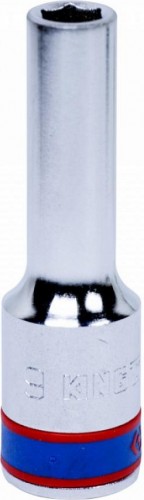 Головка шестигранная с посадкой 1/2" KING TONY 423509М 9 мм глубокая 423509M