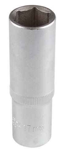 Головка шестигранная с посадкой 1/2" AFFIX AF00140017 торцевая глубокая 17 мм